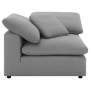 Raleigh Boucle Upholstered Corner Chair