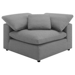 Raleigh Boucle Upholstered Corner Chair