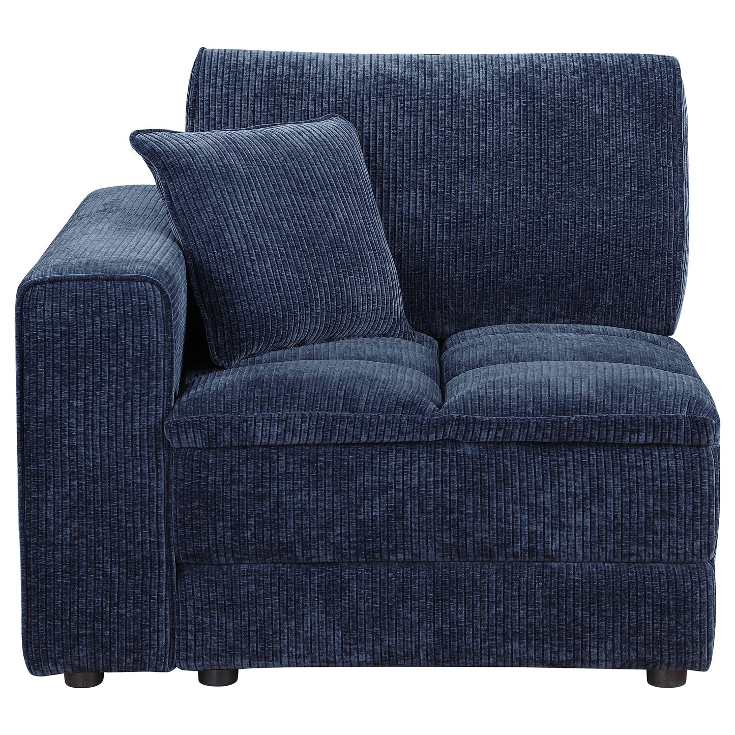 Atlantic 6-piece Upholstered Modular Sectional Sofa Blue