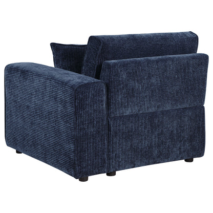 Atlantic 6-piece Upholstered Modular Sectional Sofa Blue