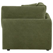Elysia Fabric Upholstered Modular Corner Chair Green