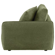 Elysia Fabric Upholstered Modular RAF Chair Green