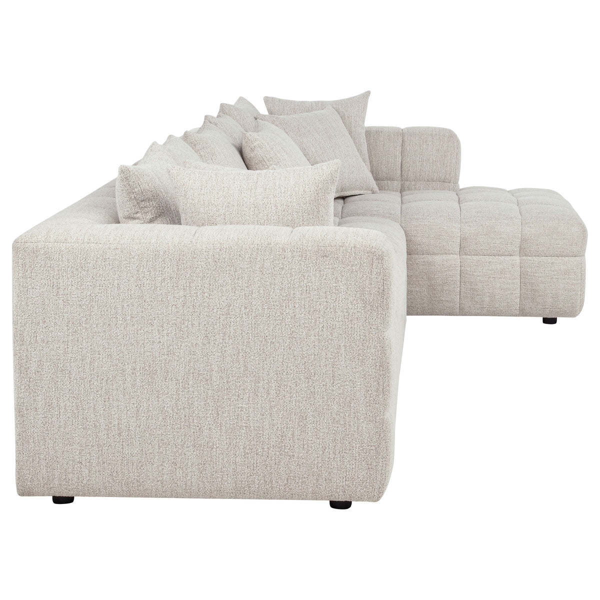 Amara 3-Piece Upholstered Sectional Sofa