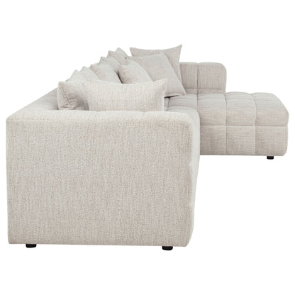 Amara 3-Piece Upholstered Sectional Sofa