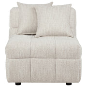 Amara Upholstered Armless Chair