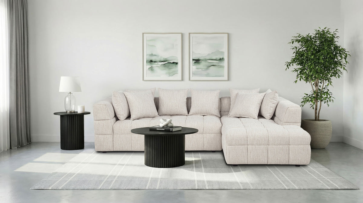 Amara Upholstered LAF Loveseat