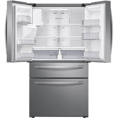  Samsung 36-inch, 28 cu.ft. Freestanding French 4-Door Refrigerator RF28R7201SR/AA IMAGE 3