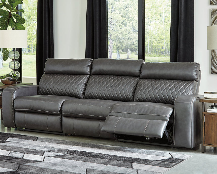 Samperstone Power Reclining Sectional Sofa