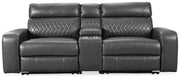Samperstone 3-Piece Power Reclining Sectional Loveseat