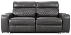 Samperstone 2-Piece Power Reclining Sectional Loveseat