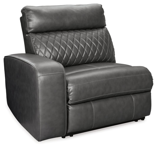 Samperstone 2-Piece Power Reclining Sectional Loveseat
