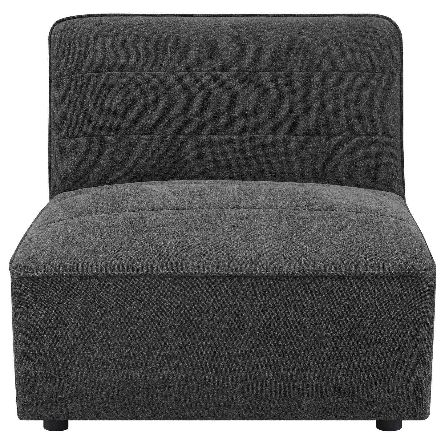 Sunny Upholstered Modular Sectional Sofa Charcoal