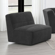 Silla tapizada sin brazos Sunny Natural