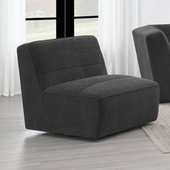 Silla tapizada sin brazos Sunny Natural