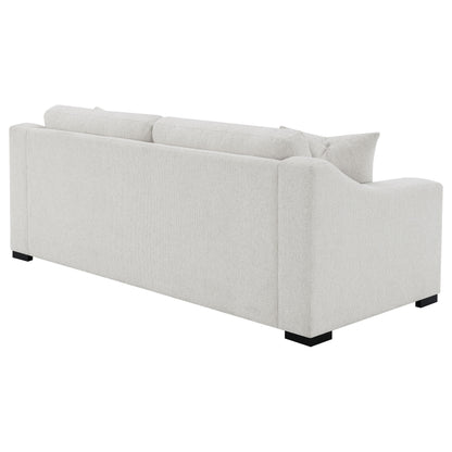 Ashlyn  Upholstered Track Arm Sofa Set Sand