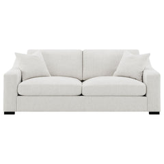 Ashlyn Fabric Upholstered Track Arm Sofa Sand