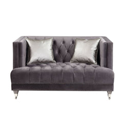 Hegio 61"L Loveseat with 2 Pillows