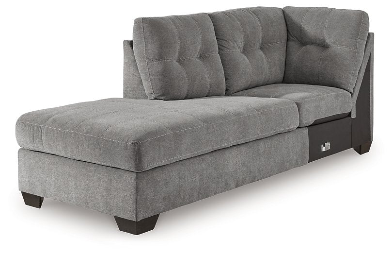 Seccional Marleton con chaise longue