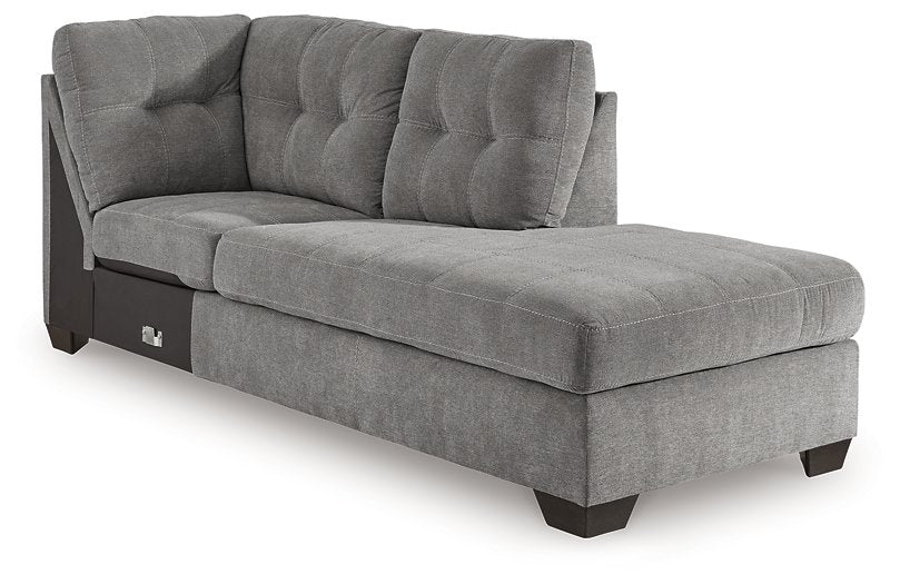 Seccional Marleton con chaise longue