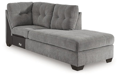 Seccional Marleton con chaise longue