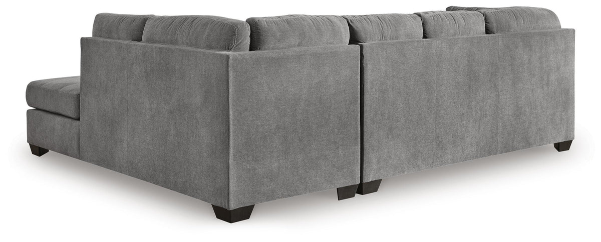 Marleton 2PC Sectional & Oversized Accent Ottoman Set