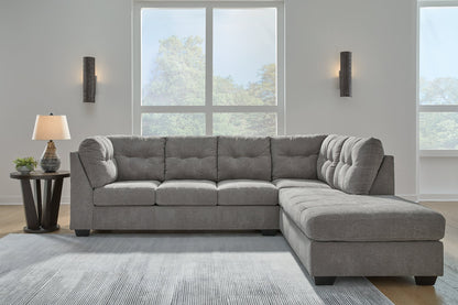 Seccional Marleton con chaise longue