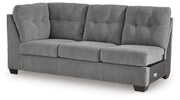 Marleton 2PC Sectional & Oversized Accent Ottoman Set