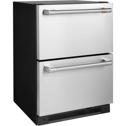  Café 24-inch 5.7 cu. ft. Dual-Drawer Refrigerator CDE06RP2NS1 IMAGE 2
