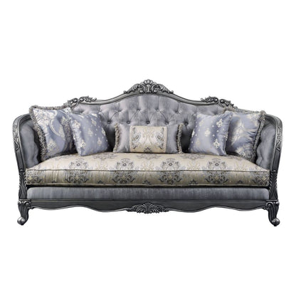 Ariadne 89"L Sofa with 5 Pillows