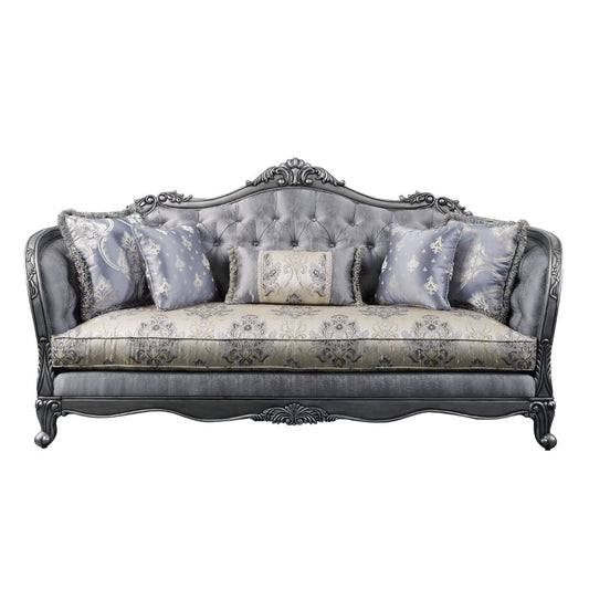 Ariadne 89"L Sofa with 5 Pillows