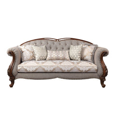 Sofá Miyeon de 88" de largo con 5 almohadas