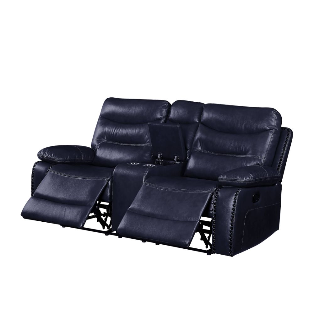 Aashi 78"L Motion Loveseat with Console