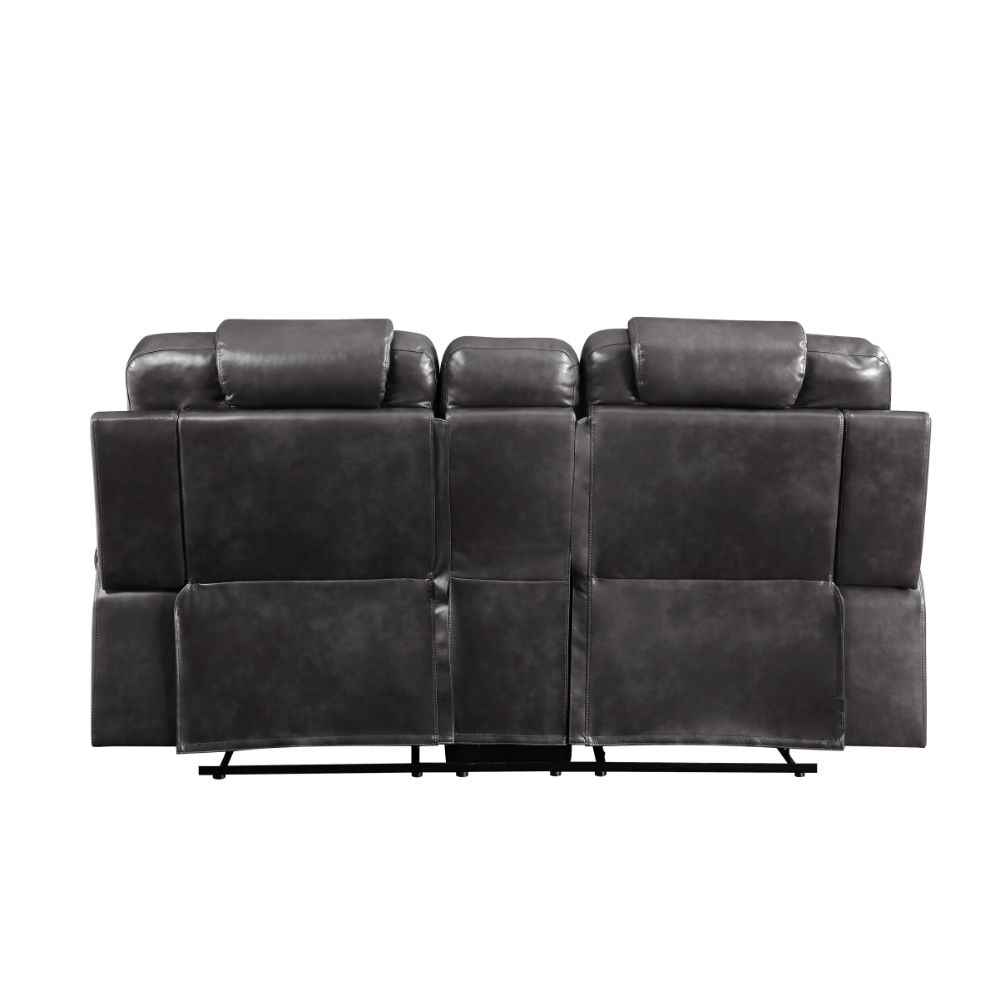 Loveseat Braylon de 78" de largo con movimiento y consola
