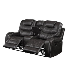 Braylon 78"L Motion Loveseat with Console