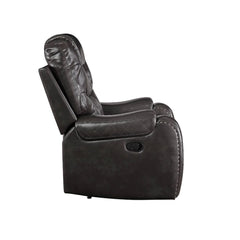 Sillón reclinable móvil tapizado Braylon de 42" de ancho