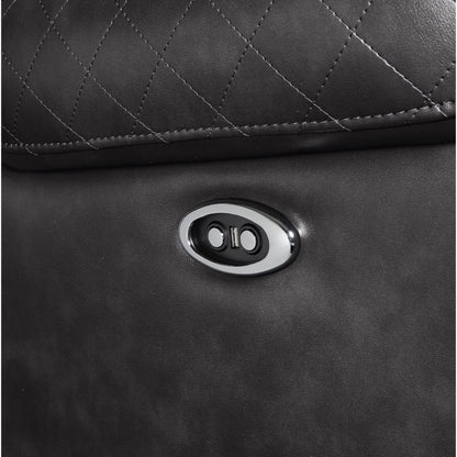 Sillón reclinable eléctrico con movimiento y tapizado Braylon de 42" de ancho