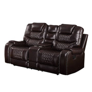 Braylon 78"L Motion Loveseat with Console