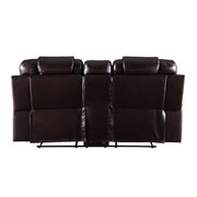Loveseat Braylon de 78" de largo con movimiento y consola