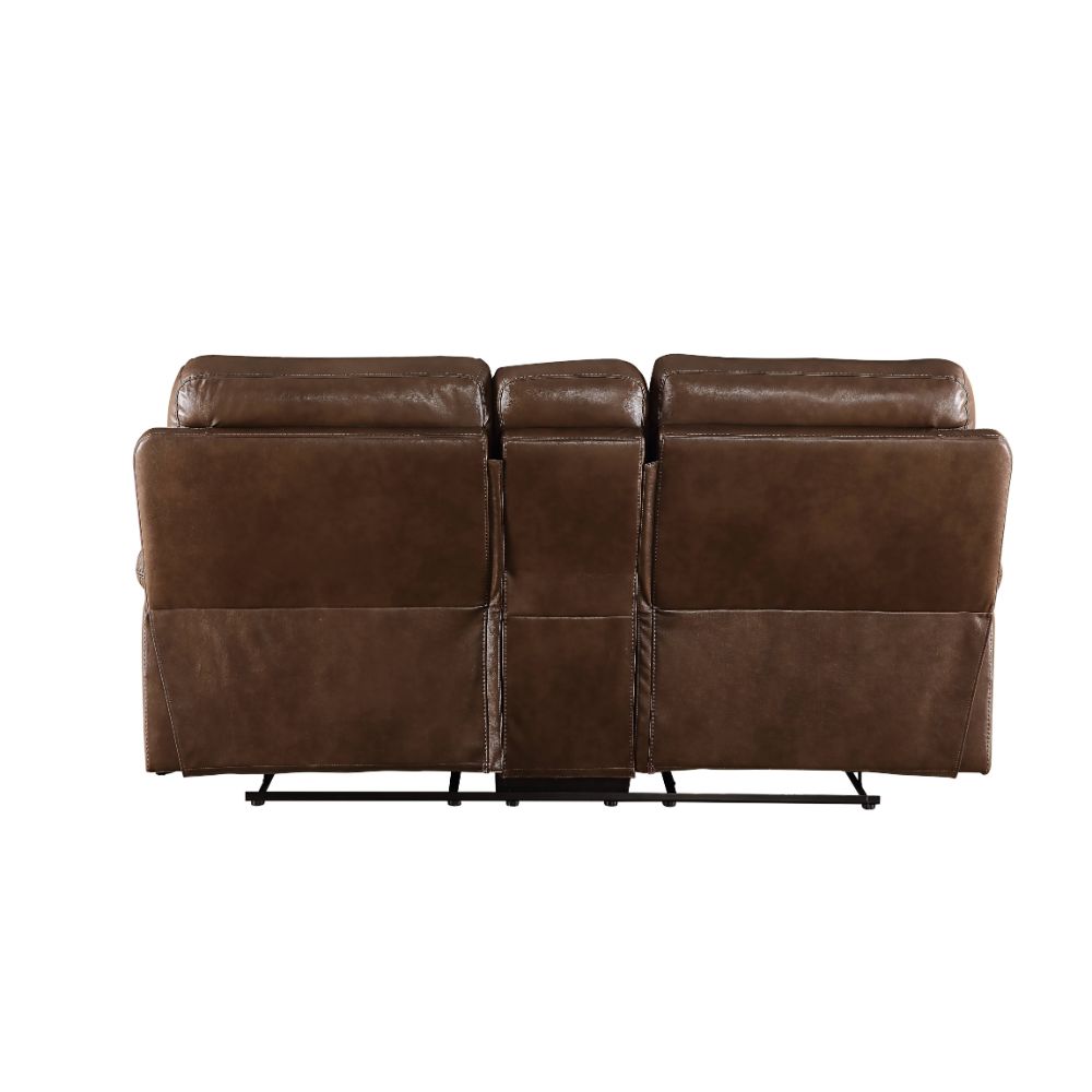 Aashi 78"L Motion Loveseat with Console