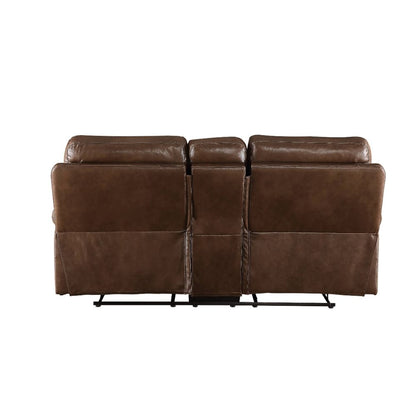 Aashi 78"L Motion Loveseat with Console
