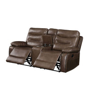 Loveseat móvil Aashi de 78" de largo con consola