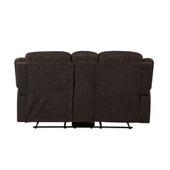 Sofá de dos plazas Madden Motion de 70" con consola