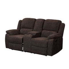 Sofá de dos plazas Madden Motion de 70" con consola