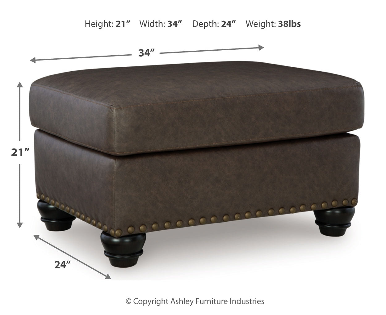 Roxmere Chair and Ottoman