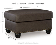 Roxmere Chair and Ottoman
