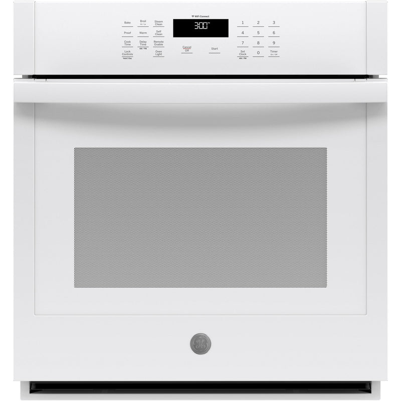 GE 27-inch, 4.3 cu. ft. Built-in Single Wall Oven JKS3000DNWW