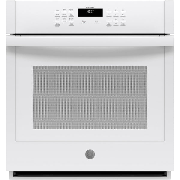 GE 27-inch, 4.3 cu. ft. Built-in Single Wall Oven JKS3000DNWW