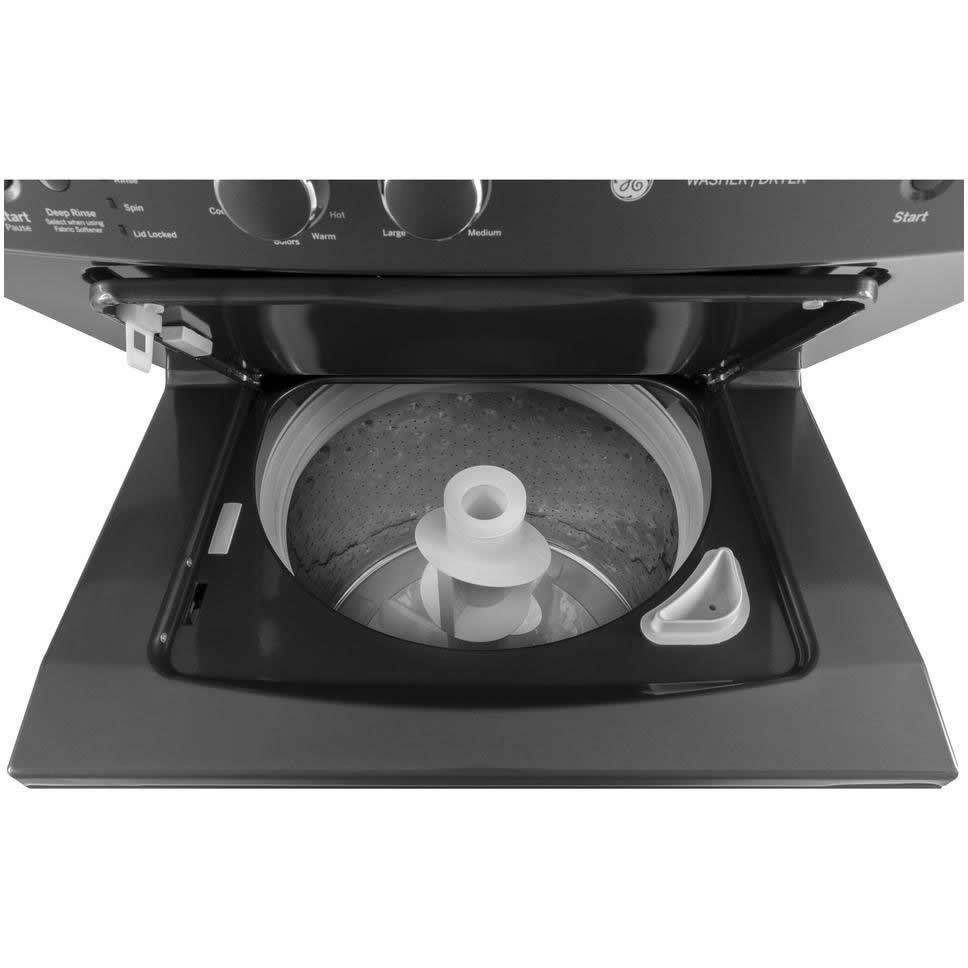  GE Stacked Washer/Dryer Electric Laundry Center GUD27ESPMDG IMAGE 3