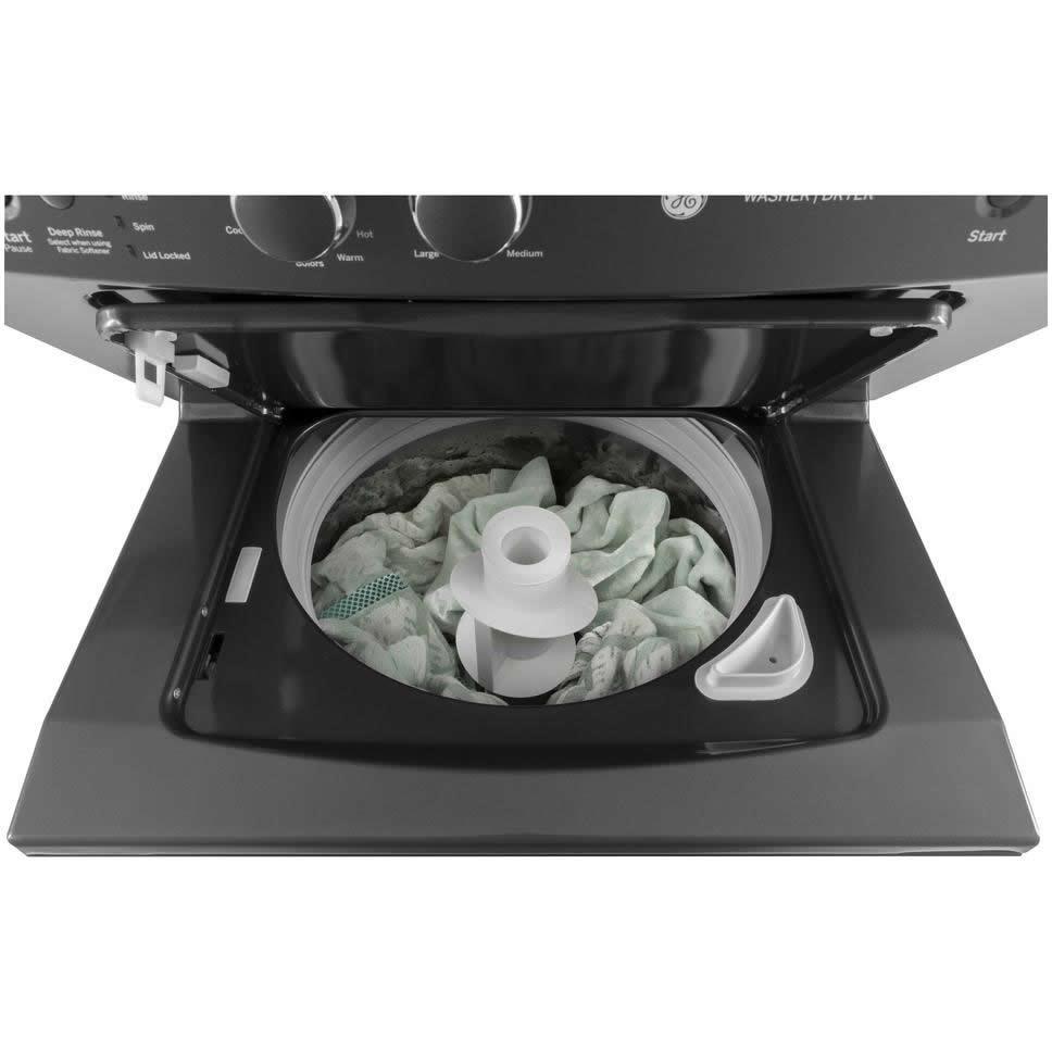  GE Stacked Washer/Dryer Electric Laundry Center GUD27ESPMDG IMAGE 5