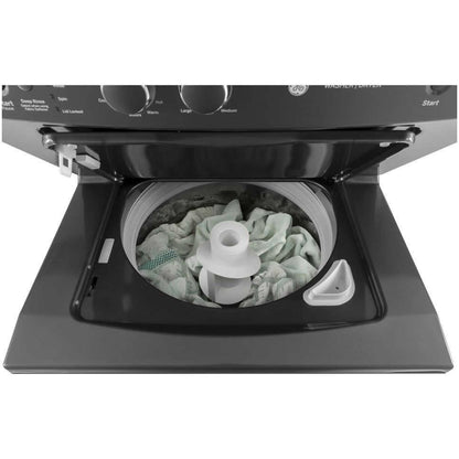  GE Stacked Washer/Dryer Electric Laundry Center GUD27ESPMDG IMAGE 5